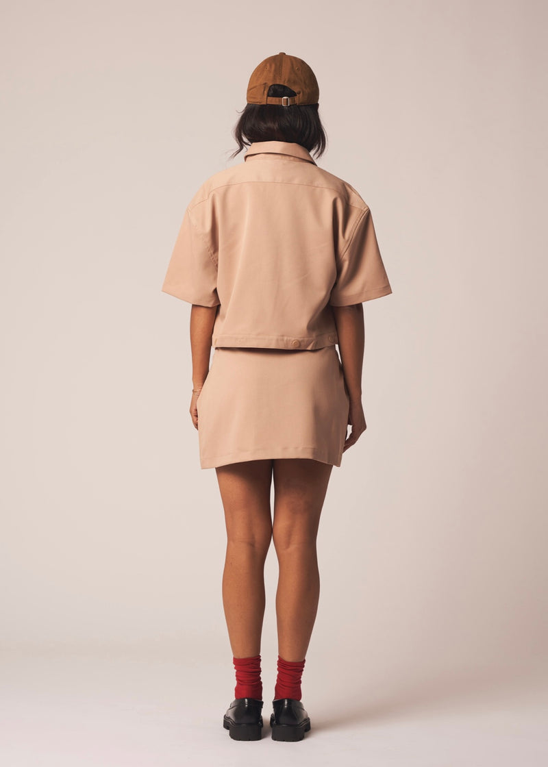 4 In 1 Shirt Dress In Chocolate Brown 4 In 1 Shirt Dress In Chocolate Brown