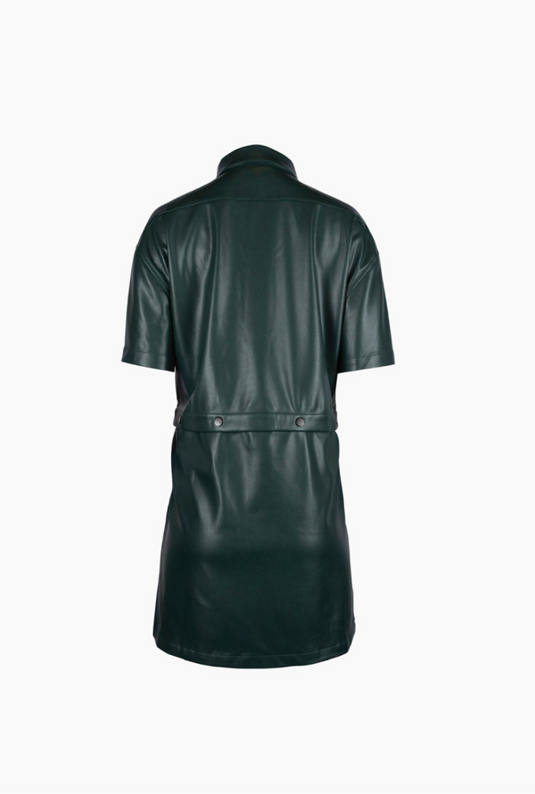 Leather 4:1 Shirt Dress